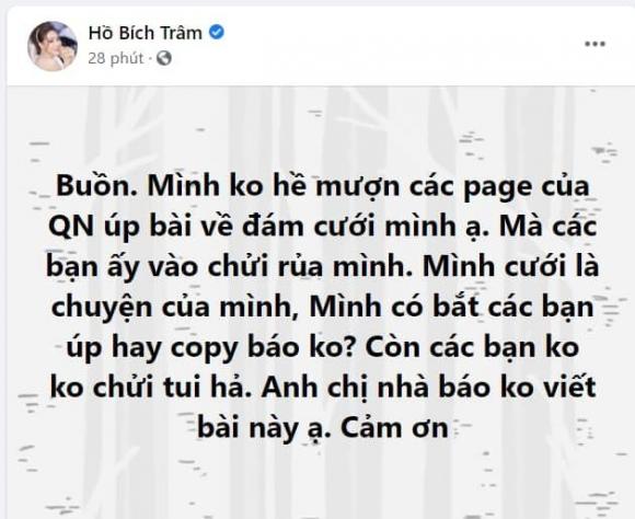 Hồ Bích Trâm, diễn viên Hồ Bích Trâm, sao Việt