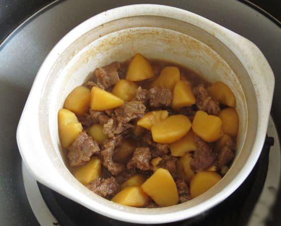 thịt bò hầm khoai tây, món ngon, nấu ăn