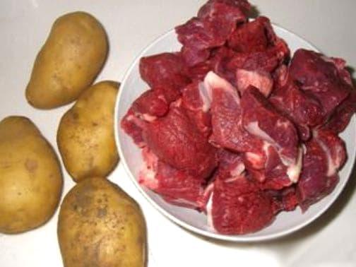 thịt bò hầm khoai tây, món ngon, nấu ăn