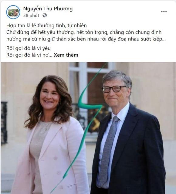 Hà Anh, siêu mẫu Hà Anh, tỉ phú Bill Gates, tỉ phú Bill Gates ly hôn