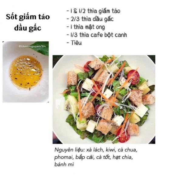 salad, sốt trộn salad, món ngon 