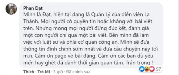 La Thành, diễn viên La Thành, sao Việt