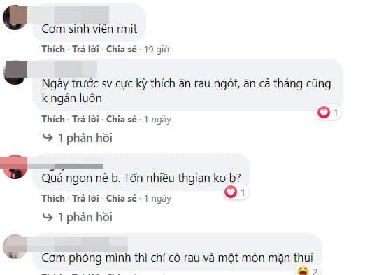 Sinh viên khoe mâm cơm tự nấu, dân mạng bình luận: Giờ đi học ăn sướng thế