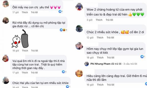 Phi Nhung, Hồ Văn Cường, dịch bệnh, tập thể dục, tăng cường sức khỏe, sao việt