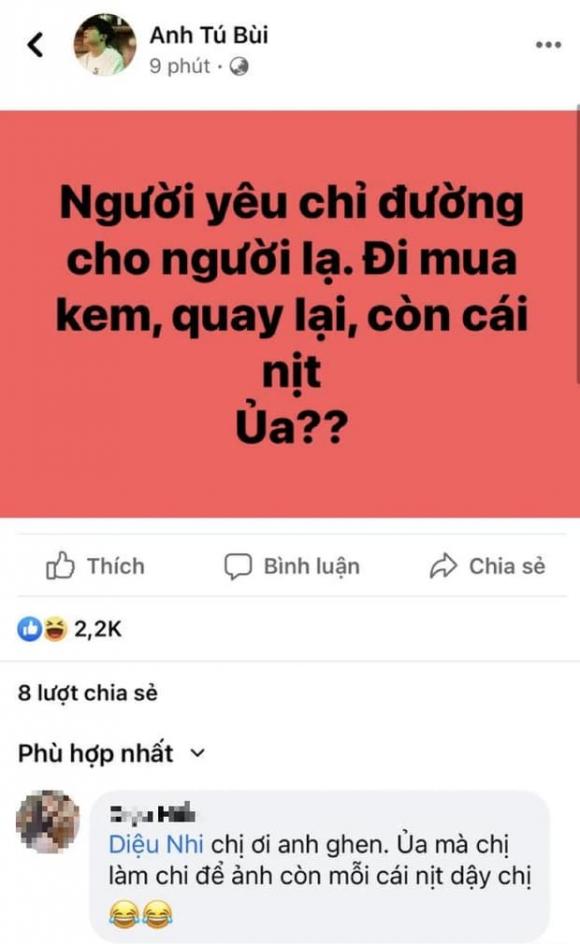 Anh Tú, Diệu Nhi, sao Việt