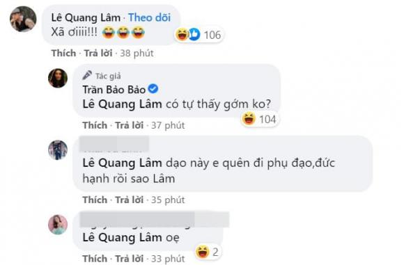 BB Trần, người yêu đồng giới của BB Trần, Lê Quang Lâm