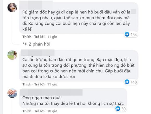 buổi hẹn hò đầu tiên, giám đốc đi dép lê, chuyện tình yêu