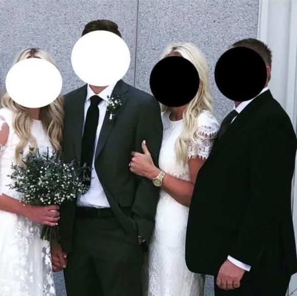 chuyện lạ, mẹ chồng nàng dâu, mẹ chồng mặc váy trắng trong đám cưới