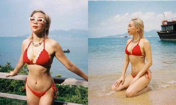 Tóc Tiên, bikini, Hoàng Touliver