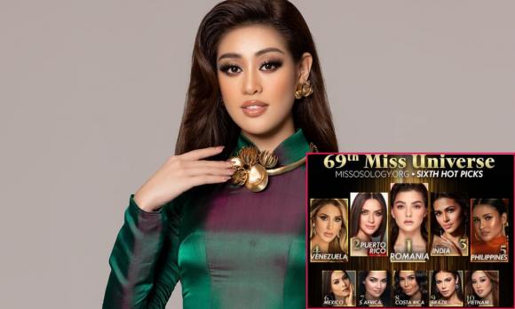 Miss Universe 2020, hoa hậu Khánh Vân, sao Việt