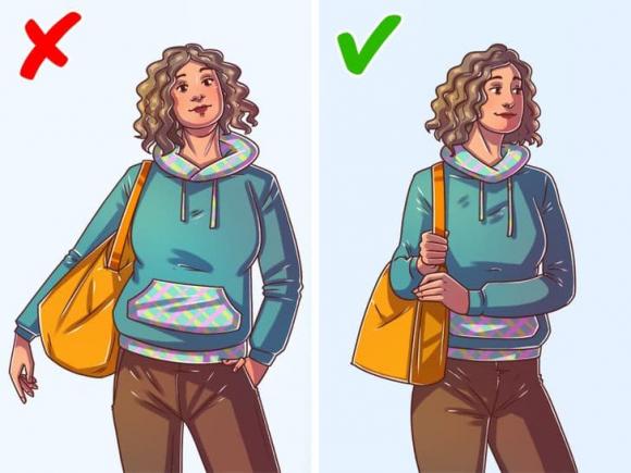 9 loại túi xách có thể gây hại cho lưng của bạn và cách mang túi an toàn