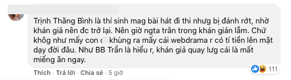 Trịnh Thăng Bình, Nghệ sĩ Việt, khán giả nuôi sống nghệ sĩ, người hâm mộ, showbiz, nguồn thu của nghệ sĩ, mạng xã hội, sao việt, 