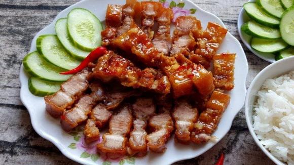 thịt heo, cách chiên thịt heo, ăn ngon 