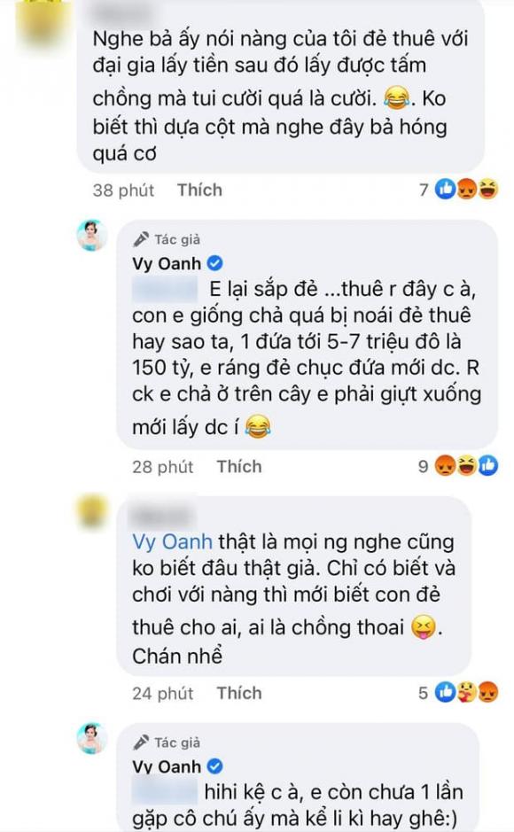 Bà Phương Hằng, Vy Oanh, Drama