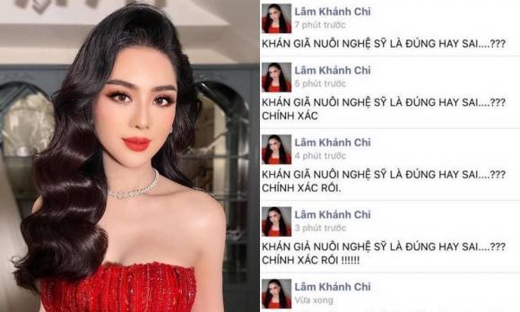 Lâm Khánh Chi, Nữ hoàng chuyển giới, Sao Việt