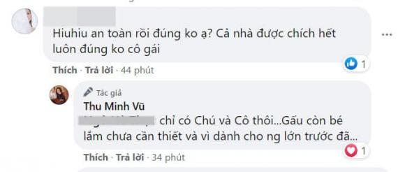 Thu Minh, ca sĩ Thu Minh, vắc xin covid-19