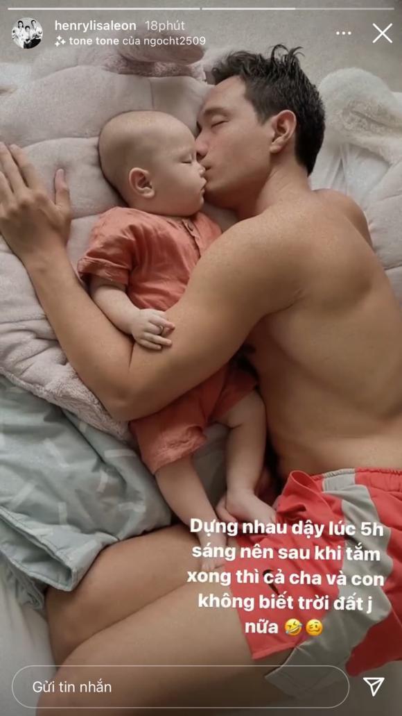 Hồ Ngọc Hà, Kim Lý, Leon, cặp song sinh, sao Việt