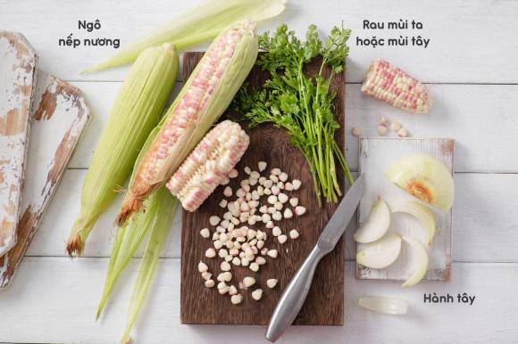 bánh ngô, bánh ngô chiên giòn, làm bánh ngô chiên, bánh ngô mùa hè