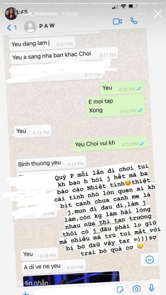 Meo Meo, cuộc sống Meo Meo, thanh niên 