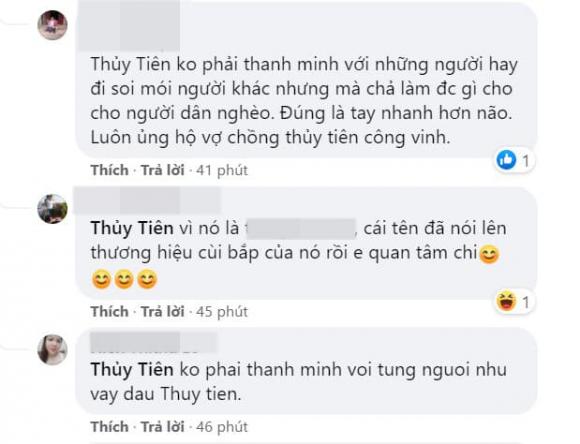 Thủy Tiên, Thủy Tiên từ thiện, sao Việt