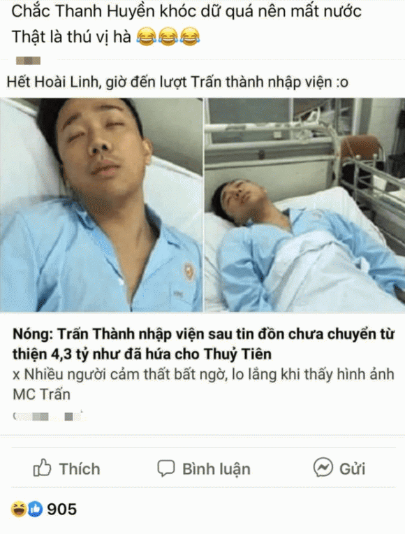 MC Trấn Thành, sao Việt 