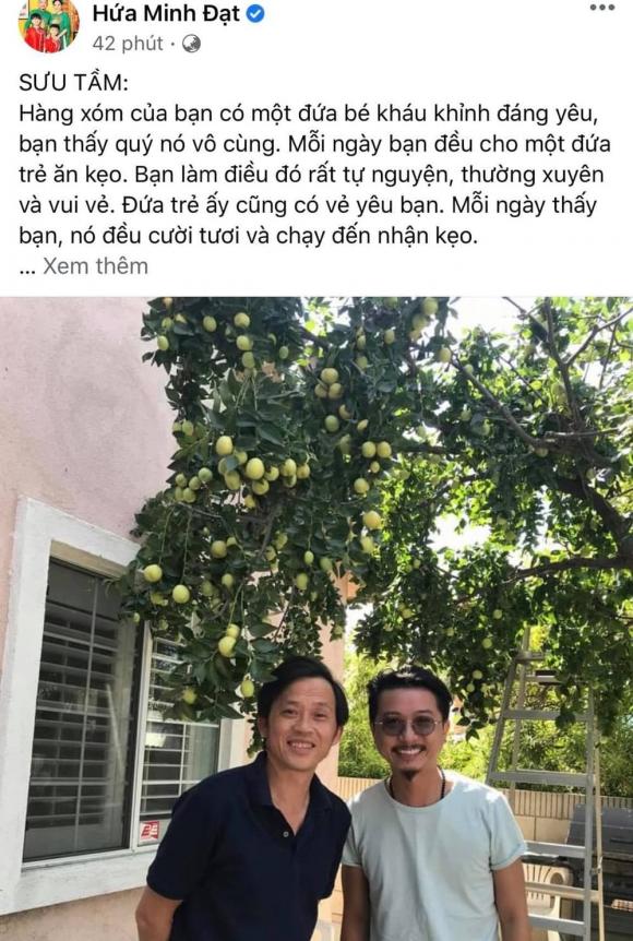 Hứa Minh Đạt, Nam diễn viên, NSƯT Hoài Linh, Sao Việt