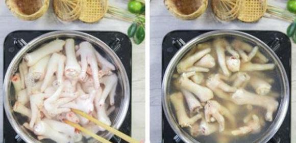 chân gà sả ớt, công thức làm chân gà sả ớt, món ngon từ gà