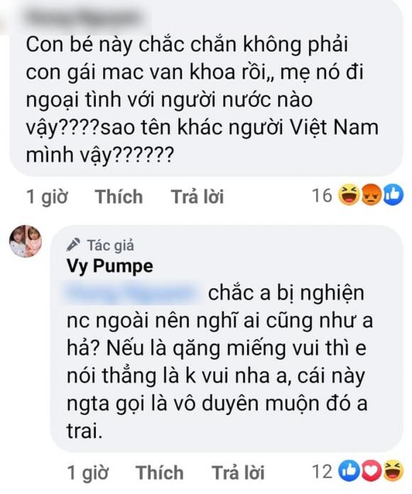 Mạc Văn Khoa, Thảo Vy, Con gái cưng, Sao Việt