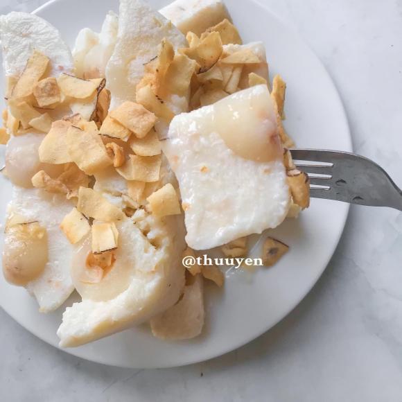 các món ngon từ vải, kem vải, vải sấy, món ngon 
