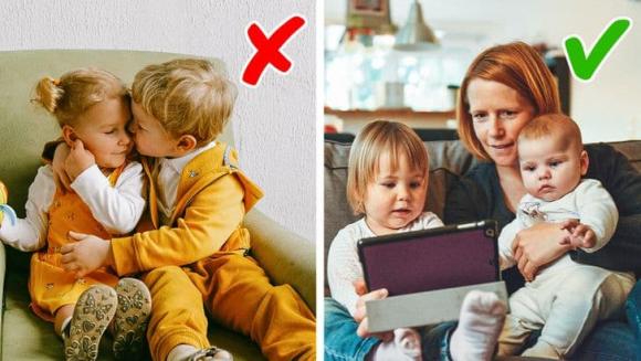 dạy con, dạy hai con, cụm từ hủy hoại mối quan hệ