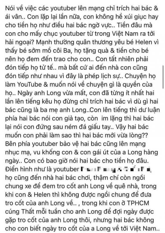 Linh Lan, Vân Quang Long, Helen, Sao Việt
