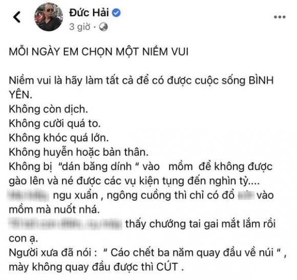 NSƯT Đức Hải, Sao Việt, Lùm xùm