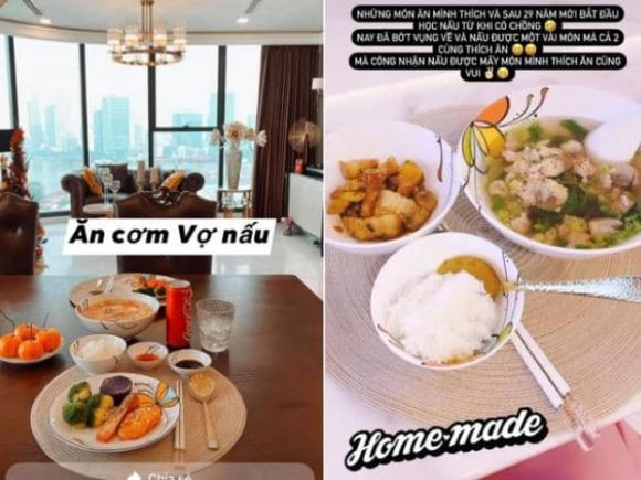 mâm cơm nhà giàu, sao việt, rich kid