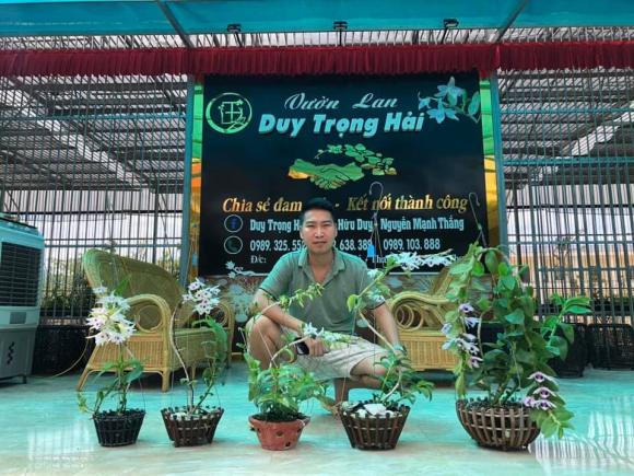 Duy Trọng Hải, hoa lan, trồng lan