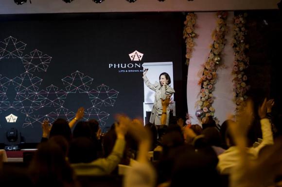 Phương Nhi, Phun xăm thẩm mỹ, Phương Nhi Lips & Brows Academy, Hải Yến spa