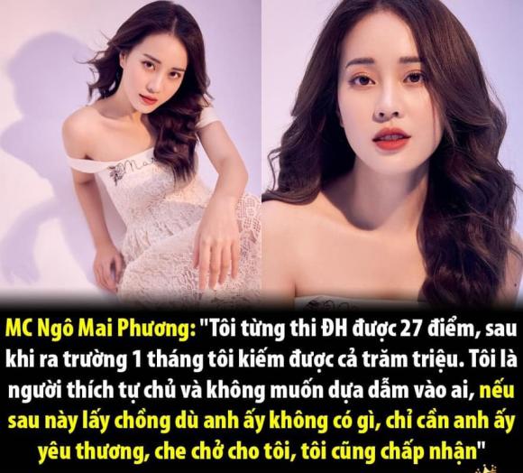 Ngô Mai Phương, MC Ngô Mai Phương, sao Việt