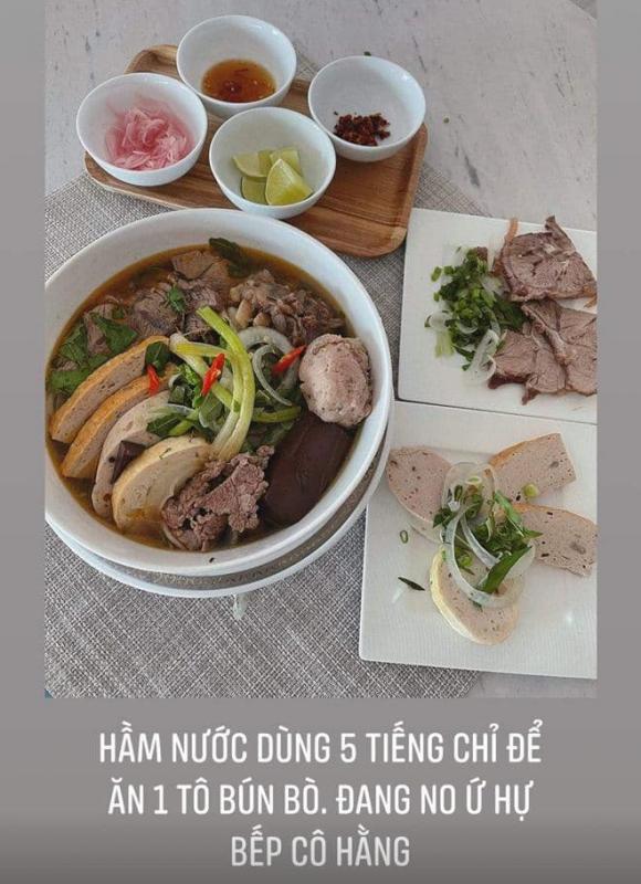 Thanh Hằng, Thanh Hằng vào bếp, món ngon của sao