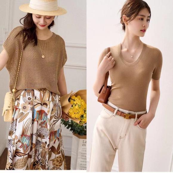 áo len, áo dệt kim, thời trang mùa hè