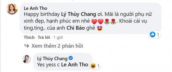 Chi Bảo, Nam diễn viên, Lý Thùy Chang