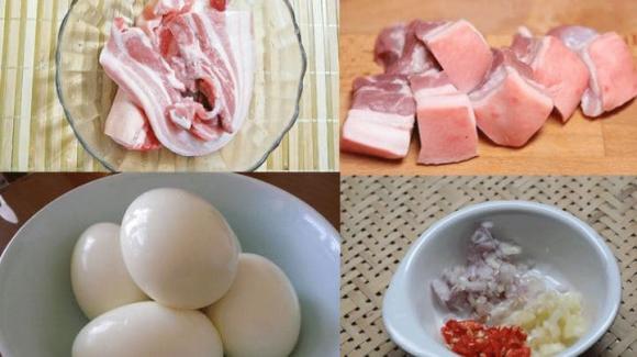 thịt kho tàu, cách làm thịt kho tàu, món ngon 