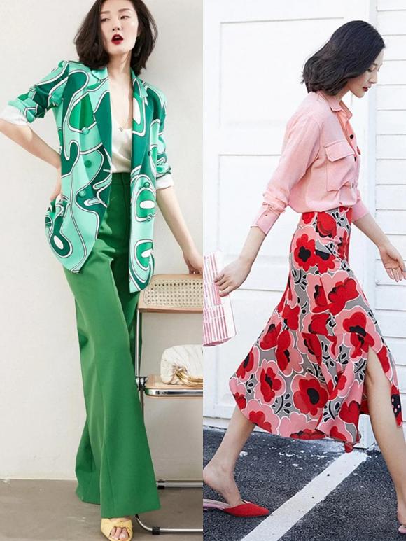 thời trang đẹp, màu sắc mùa hè, cách phối màu đẹp