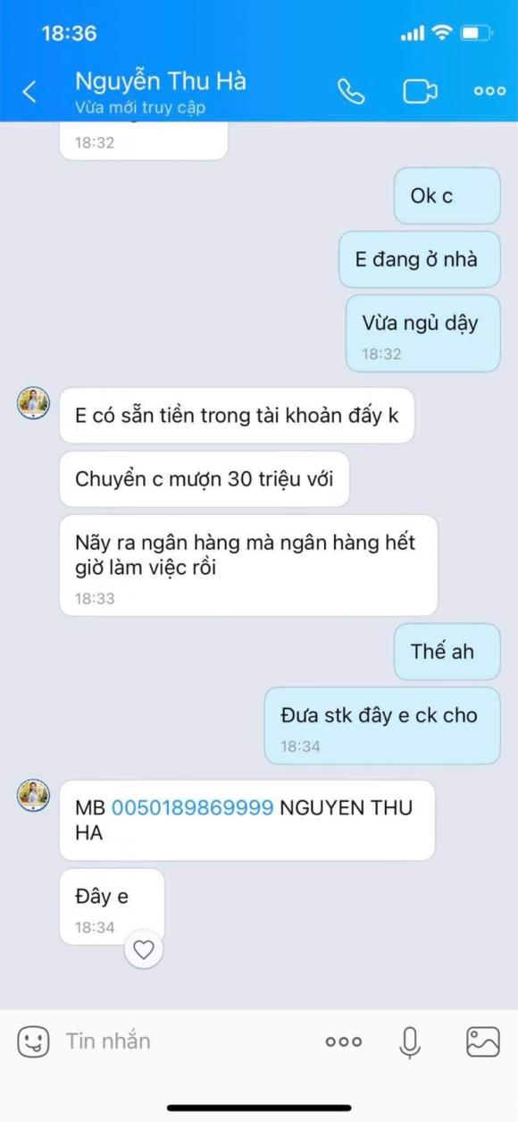 MC Thu Hà, BTV Thu Hà, kẻ lừa đảo, sao Việt