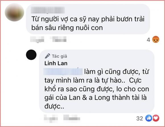 Linh Lan, Vân Quang Long, Chỉ trích