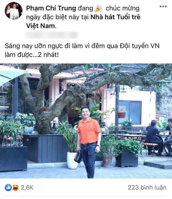 NSƯT Chí Trung, sao Việt