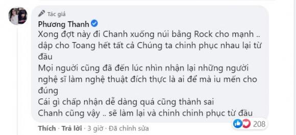 Phương Thanh, ca sĩ Phương Thanh, sao Việt