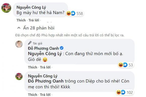 Phương Oanh, Công Lý, sao Việt