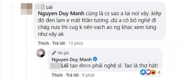 Duy Mạnh, ca sĩ Duy Mạnh, sao Việt