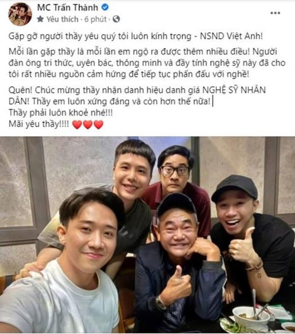 nsnd việt anh, trấn thành, sao việt