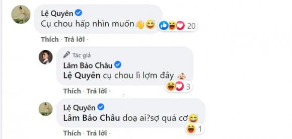 Lệ Quyên, Lâm Bảo Châu, sao Việt