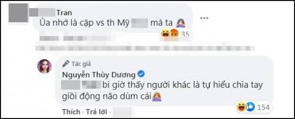 Á quân Vietnam's Next Top Model, Thùy Dương, Hẹn hò